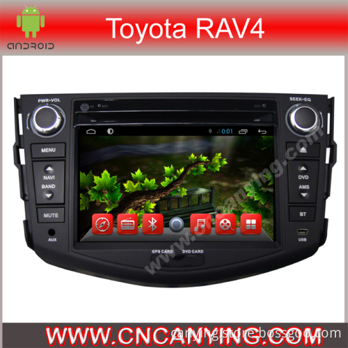 Car DVD Player for Pure Android 4.2.2 Car DVD Player with A9 CPU Capacitive Touch Screen GPS Bluetooth for Toyota RAV4 (AD-7137)